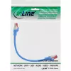 InLine patchkabel S/FTP PiMF Cat.6 250MHz koper halogeenvrij blauw 0,3 m
