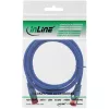 InLine patchkabel S/FTP PiMF Cat.6 250MHz koper halogeenvrij blauw 1,5m
