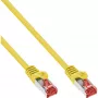 InLine patchkabel S/FTP PiMF Cat.6 250MHz koper halogeenvrij geel 2m