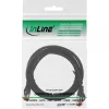 InLine patchkabel S/FTP PiMF Cat.6 250MHz koper halogeenvrij zwart 2m
