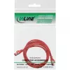 InLine patchkabel S/FTP PiMF Cat.6 250MHz koper halogeenvrij rood 2m