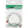 InLine patchkabel S/FTP PiMF Cat.6 250MHz koper halogeenvrij wit 3m