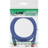 InLine patchkabel S/FTP PiMF Cat.6 250MHz koper halogeenvrij blauw 2m