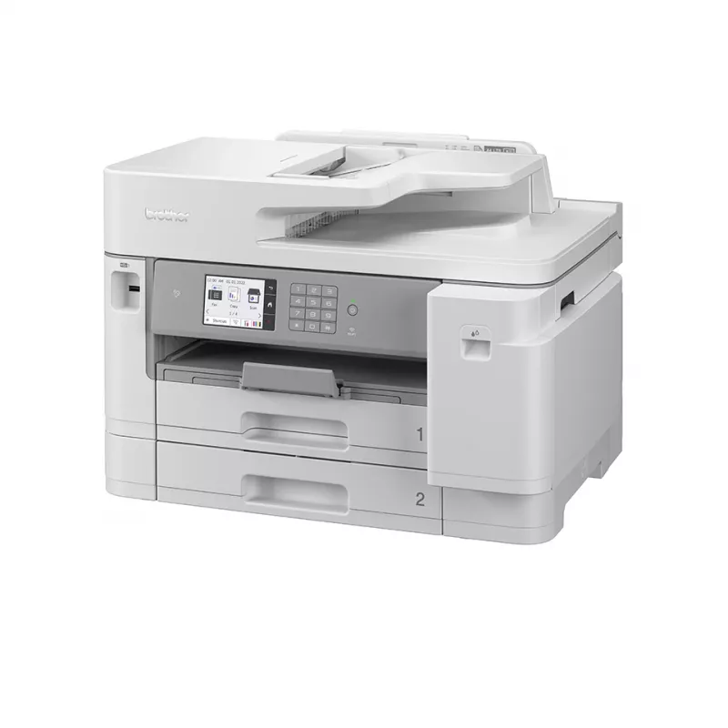 Brother MFC-J5955DW kleuren-inkjet-multifunctionele printer, A3, 1200 x 4800 DPI, 30 ppm, Wi-Fi, wit