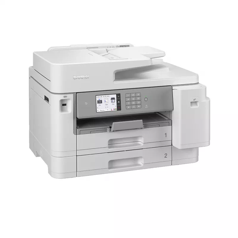 Brother MFC-J5955DW kleuren-inkjet-multifunctionele printer, A3, 1200 x 4800 DPI, 30 ppm, Wi-Fi, wit