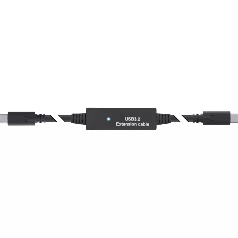 InLine USB 3.2 Gen.1 actieve kabel, USB-C stekker naar USB-C stekker, 5m