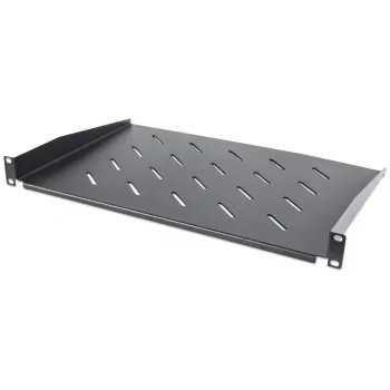 Intellinet 19 inch uittrekbare legbodem, 1U, legbodemdiepte 300 mm, geventileerd, max. 25 kg, zwart, drie jaar garantie