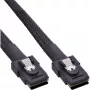 InLine SAS-kabel intern Mini-SAS SFF-8087 naar Mini-SAS SFF-8087, met sideband, 0,75 m