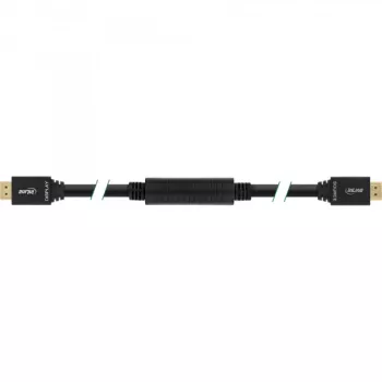 InLine , actieve High Speed HDMI-kabel met Ethernet, M/M, zwart, vergulde contacten, 30 m