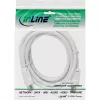 InLine antennekabel 2x afgeschermd Ultra-Low-Loss >75dB wit 7m