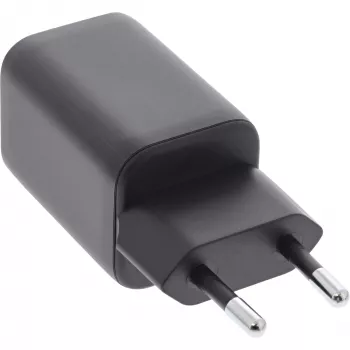 InLine USB-voeding oplader USB-A + USB Type-C 33W PD + QC