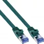InLine platte patchkabel U/FTP Cat.6A groen 0,5 m