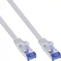 InLine platte patchkabel U/FTP Cat.6A wit 7m