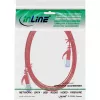 InLine platte patchkabel, U/FTP, Cat.6A, rood, 2m