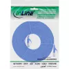 Platte patchkabel InLine 71800B RJ-45 Cat.6A 10m blauw
