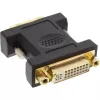 InLine DVI-D-adapter DVI-I 24+5 bus / DVI-D 24+1 stekker, verguld