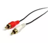 StarTech.com 0,92 m stereo-audiokabel – 3,5-mm-jackstekker naar 2x RCA-stekker