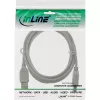 USB 2.0-verlengkabel Type-A stekker/bus InLine 34618X beige 1,8 m