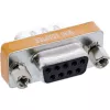 InLine null-modem-adapter DB9 pin stekker / bus