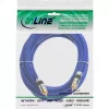 InLine Premium RCA-audiokabel 1x RCA stekker / stekker verguld 1m