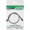 InLine Mini SAS HD-kabel SFF-8643 naar SFF-8643 met sideband 1m