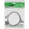 InLine Mini SAS HD-kabel SFF-8643 naar 4x SATA + sideband 0,5m
