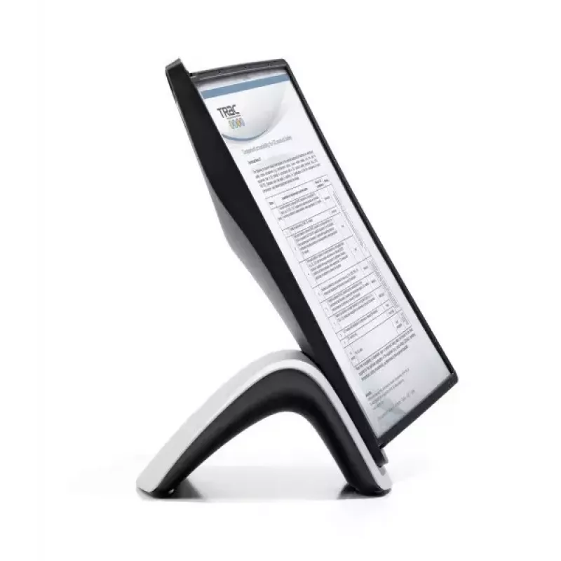 Durable Sherpa Style Table 10 documenten-display-karrousel bureaustandaard voor 10 A4-displaypanelen
