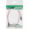 InLine SATA 6Gb/s-kabel met vergrendeling, 1 m