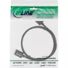 InLine DisplayPort 1.4-kabel slank, 8K4K, zwart, vergulde contacten, 0,5 m