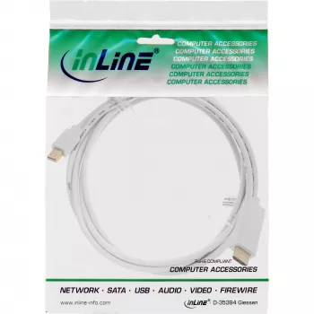 InLine Mini DisplayPort naar HDMI 4K2K met audio converterkabel 4K2K 1,5m