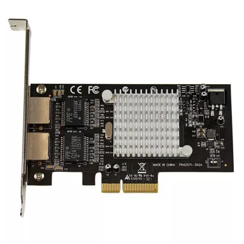 StarTech.com dual-port PCI Express (PCIe x4) Gigabit Ethernet-serveradapter-netwerkkaart – Intel i350 NIC