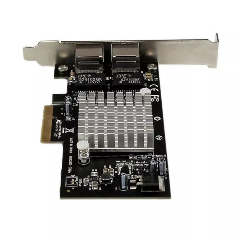 StarTech.com dual-port PCI Express (PCIe x4) Gigabit Ethernet-serveradapter-netwerkkaart – Intel i350 NIC