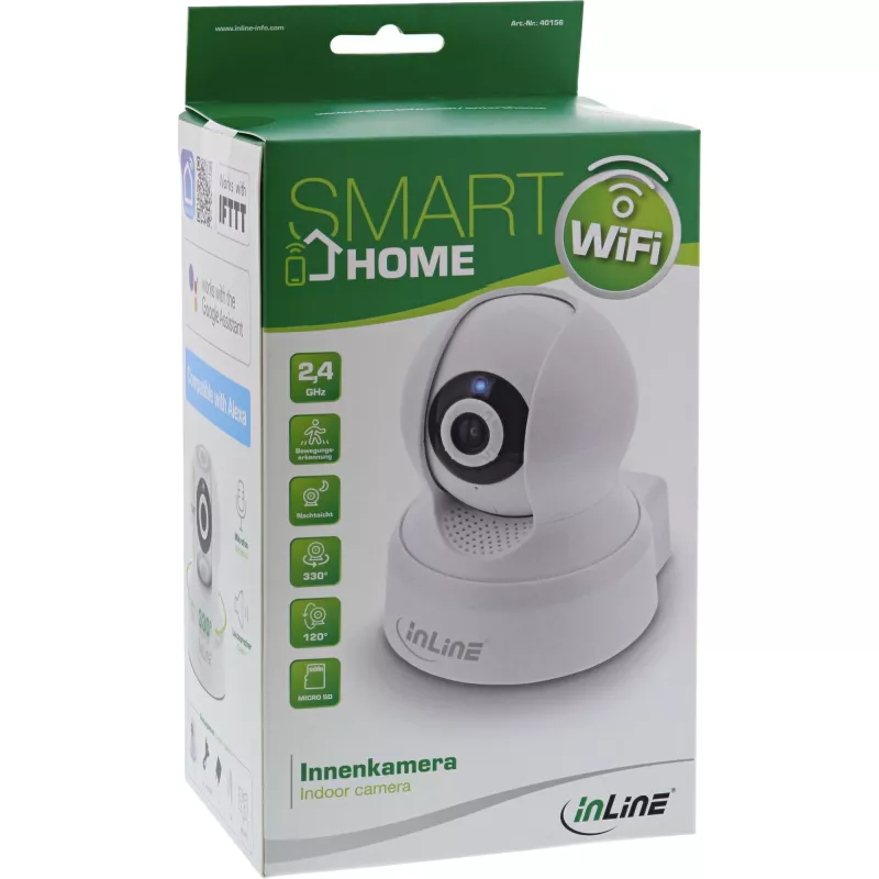 IP-beveiligingscamera InLine Smart Home Camera binnen
