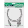 InLine stroomkabel, voor notebooks, grijs, 1,8 m