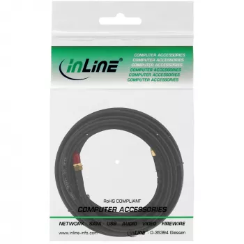 InLine WIFI-kabel R-SMA stekker / R-SMA koppeling 5 m