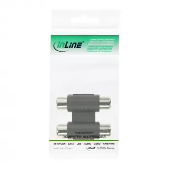 Audio-adapter 2x RCA bus / bus InLine 99318