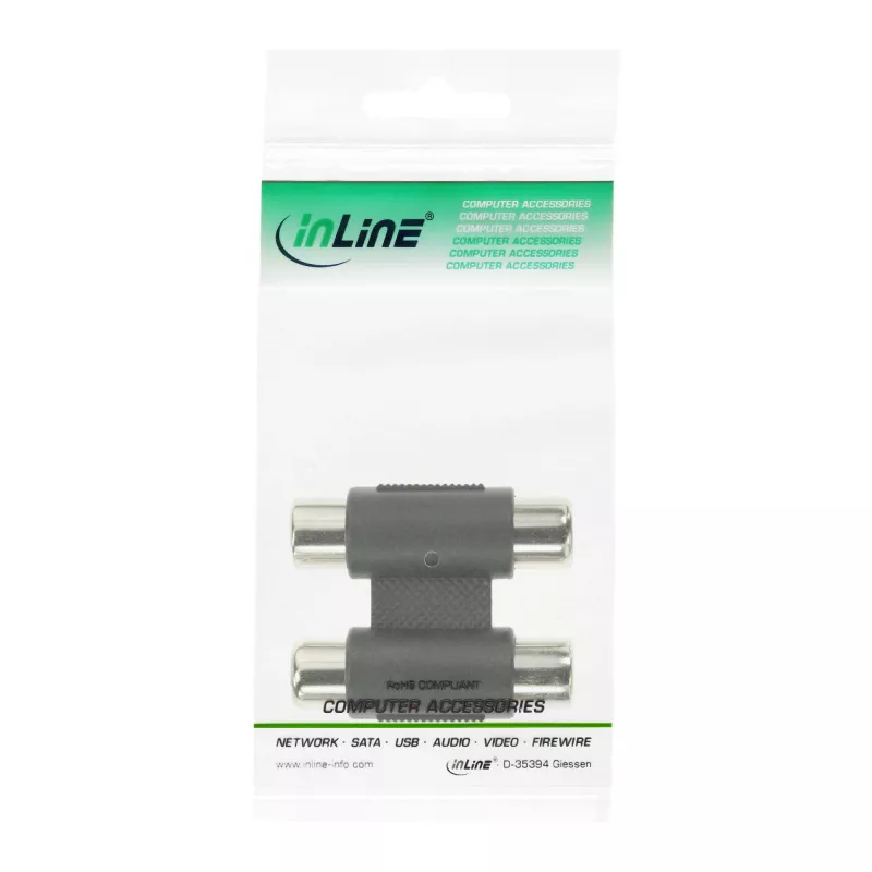 Audio-adapter 2x RCA bus / bus InLine 99318