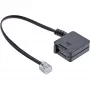 InLine TAE-adapterkabel RJ11 6P4C stekker naar TAE-F bus Duits 0,2 m