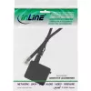 InLine TAE-adapterkabel RJ11 6P4C stekker naar TAE-F bus Duits 0,2 m