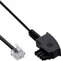 InLine ADSL-splitterkabel TAE-F Duits / 6P2C DEC stekker 15 m