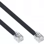 InLine modulaire kabel RJ12 stekker / stekker 6P6C 3 m