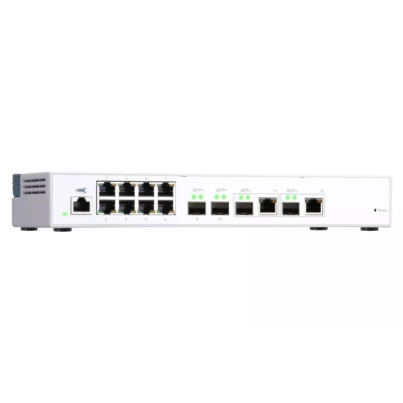 QNAP QSW-M408-2C netwerkswitch managed L2 10G Ethernet (100/1000/10000) wit