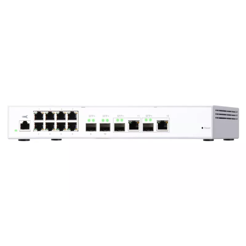 QNAP QSW-M408-2C netwerkswitch managed L2 10G Ethernet (100/1000/10000) wit
