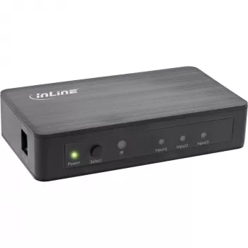 InLine HDMI-switch, 3 poorten, 4K2K@60Hz, HDCP 2.2