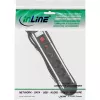 InLine stekkerdoos, aluminium, 3-voudig met aardlekschakelaar, 1,5 m