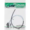 InLine slanke SAS-kabel, SFF-8654 naar 4x SATA 7-pin, 12 Gb/s, 0,5 m