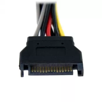 StarTech.com 15 cm SATA-stroom Y-splitterkabel-adapter - M/F