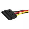 StarTech.com 15 cm SATA-stroom Y-splitterkabel-adapter - M/F