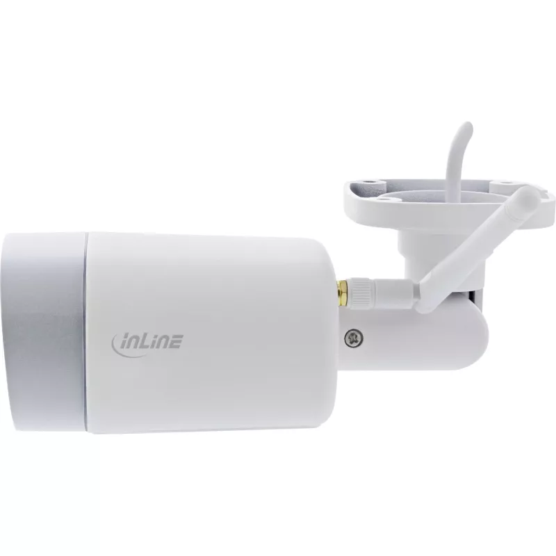 InLine SmartHome HD-buitencamera met LED-licht, IP66