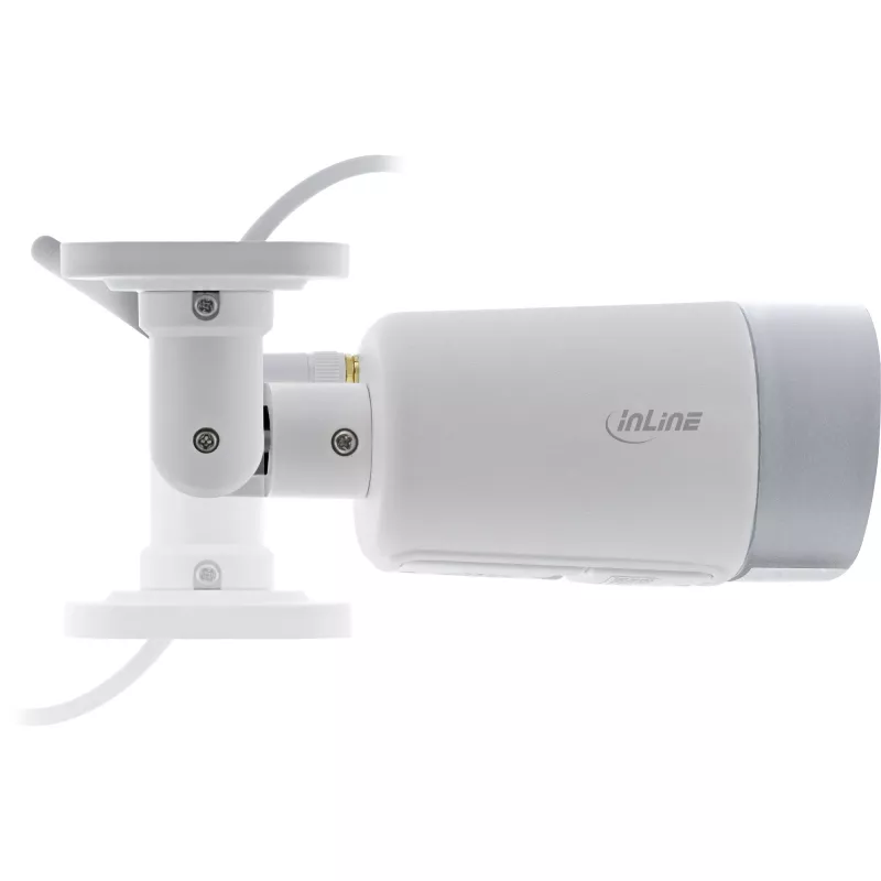 InLine SmartHome HD-buitencamera met LED-licht, IP66